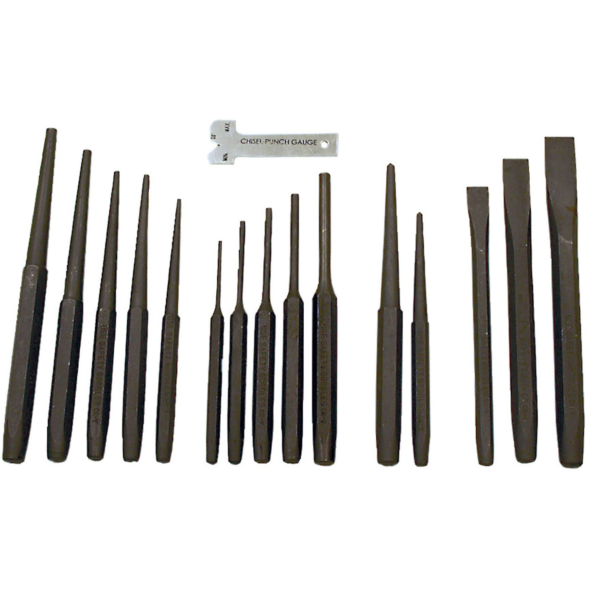 Punch & Chisel Set, 16 Pieces