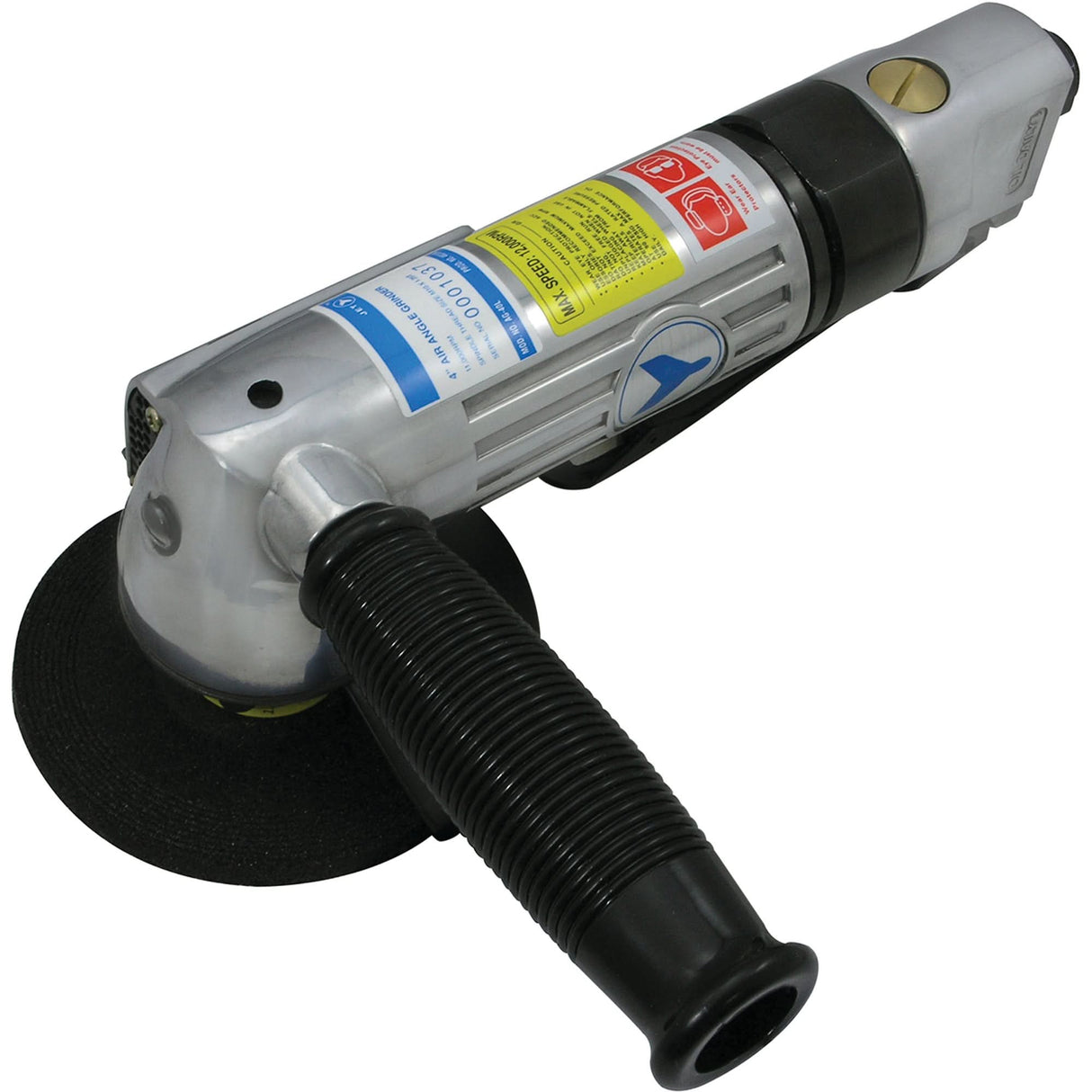 Angle Grinder, 4" Wheel, 1/4" NPT Inlet, 11000 RPM