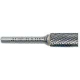 JET-KUT Cylindrical Shape Burr with End Cut, 3/8" Dia., 1/4" Shank, 3/4" Depth of Cut