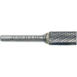 End-Cut Cylindrical Burr, 5/8" Dia., 1/4" Shank, 1" Depth of Cut