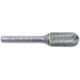 JET-KUT Round Nose Shape Burr, 1/2" Dia., 1" Depth of Cut