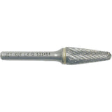 JET-KUT Taper Shape Bur, 5/16" Dia., 1/4" Shank