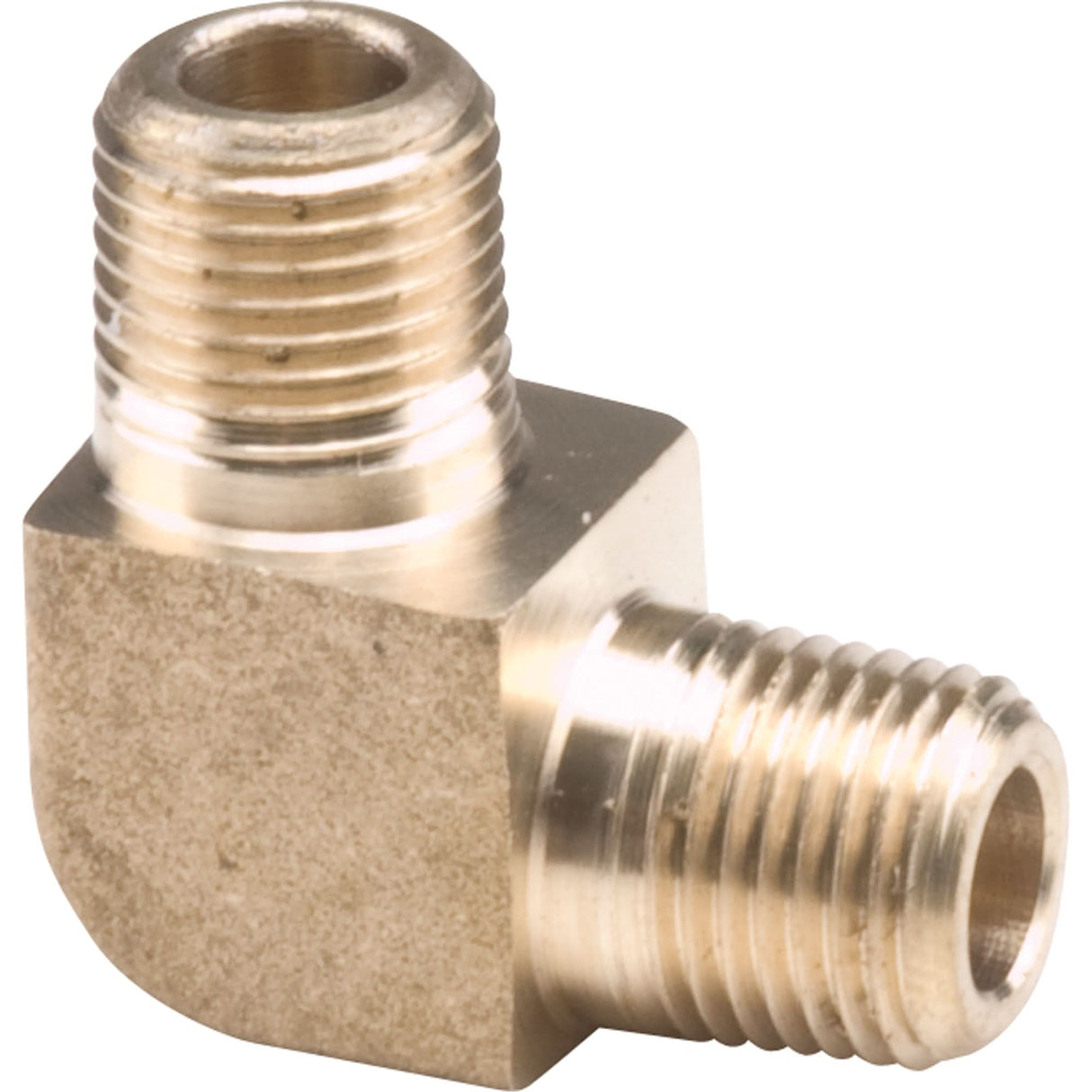 Male Pipe Elbows 90°, 1/4" x 1/8" Dia., Brass