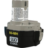 Pod-Style Battery, Ni-MH, 12 V, 2.6 A
