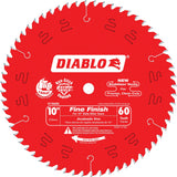 Contractor Saw Blades - Fine Finishing Saw Blades, 10", 60 Teeth, Wood Use