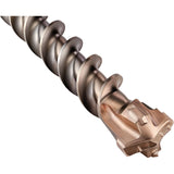4-Cutter Bit, 1-1/16", SDS-Max Shank, Carbide