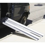 Telescoping Wheelchair Ramps | Lightweight Aluminum Channel Ramp 600 lbs Canada
