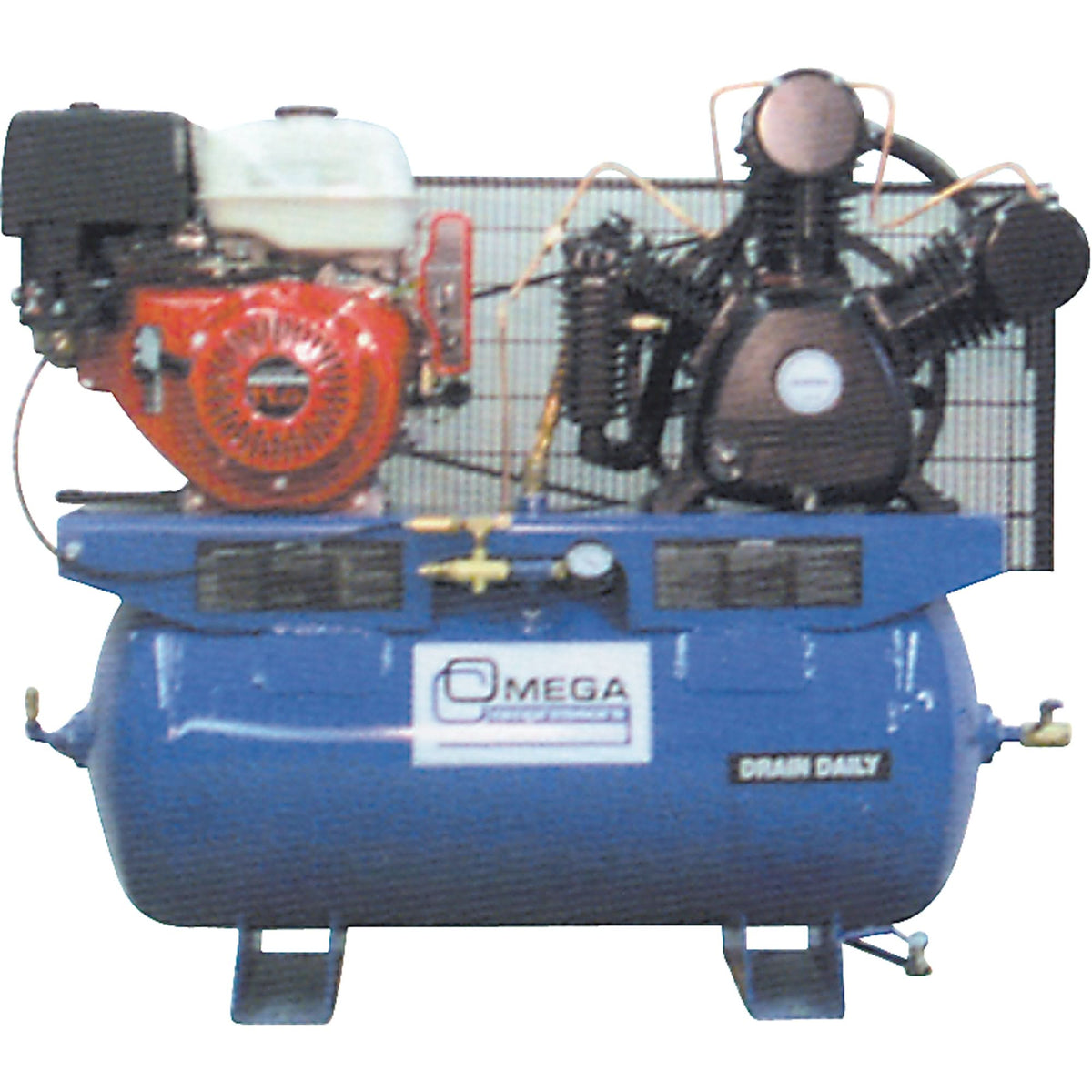 Industrial Series Air Compressors - Engine Compressors, 25 Gal. (30 US ...