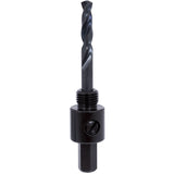 Tri-Sided Holesaw Arbor, 9/16" - 1-3/16", 3/8" Shank