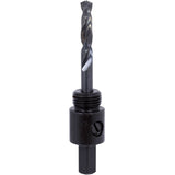 Hex Holesaw Arbor, 1-1/4" - 2-3/8", 3/8" Shank