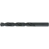 JET-KUT® Black Oxide Jobber Drill Bit, High Speed Steel, 31/64", 135° Point Angle