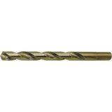 JET-KUT® Gold Super Premium M2 Jobber Drill Bit, High Speed Steel, 15/32", 135° Point Angle