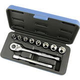 SW3811-6 SAE Socket Wrench Set, 11 Pcs, 3/8" Drive Size