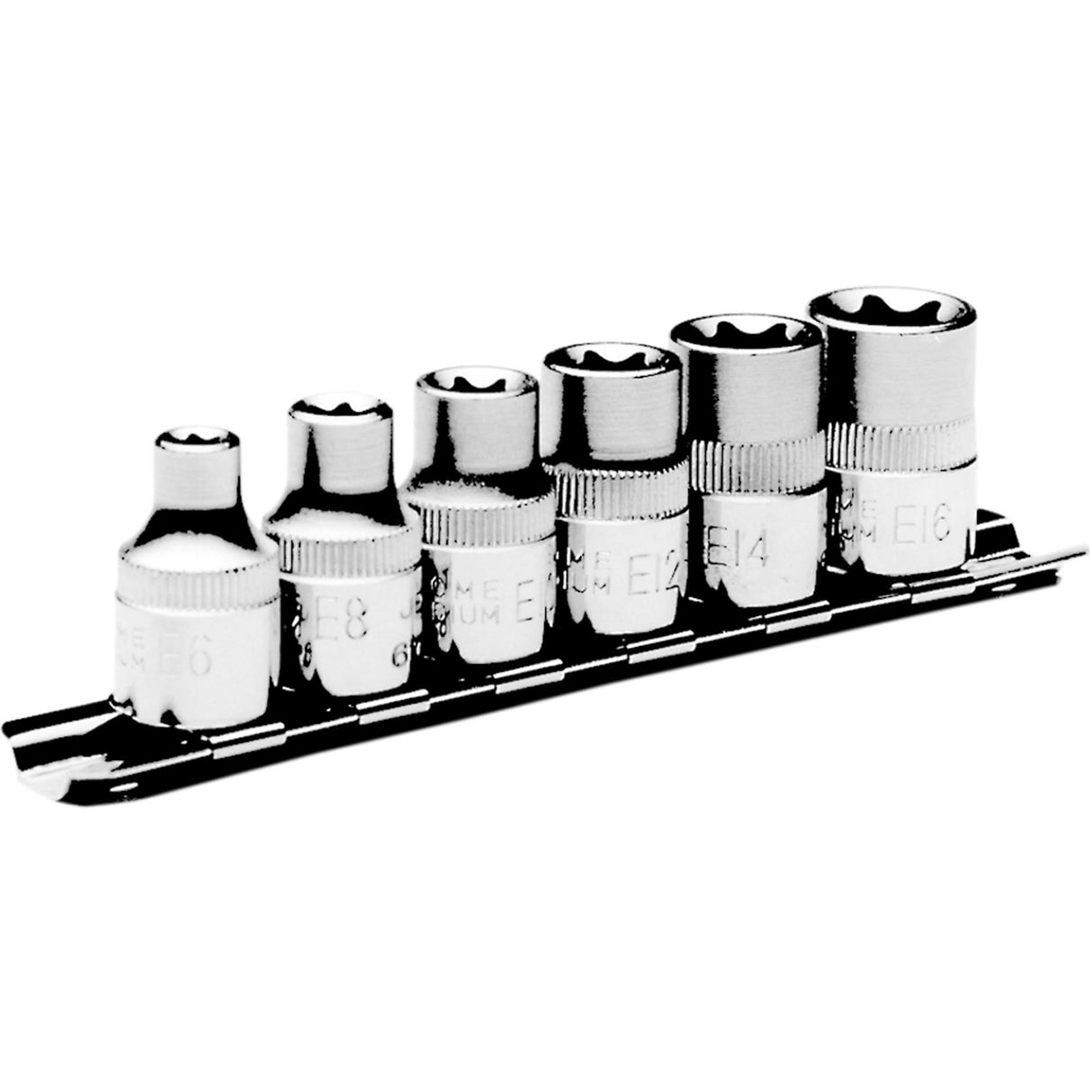 SS3806TS External TORX® Socket Set, 6 Pcs, 3/8" Drive Size