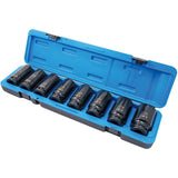 PS834D 6-Point SAE Socket Set, 8 Pcs, Impact, 3/4" Drive Size, Deep