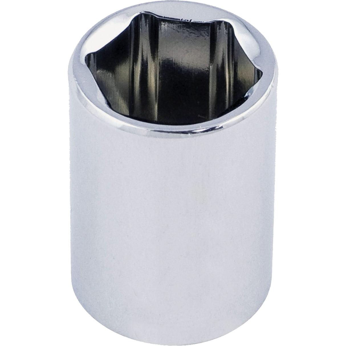 Chrome Socket, 7 mm, 1/4" Drive, 6 Points