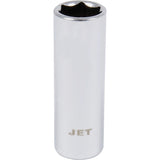 Chrome Socket, 6 mm, 1/4" Drive, 6 Points, Deep