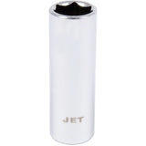 Socket, 9 mm, 1/4" Drive, 6 Points, Deep