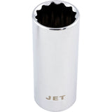 Socket, 16 mm, 3/8" Drive, 6 Points, Deep