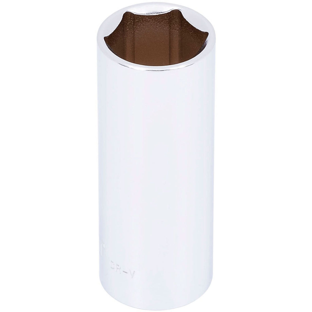 Chrome Socket, Impact/Power, 3/4", 1/2" Drive, 6 Points, Deep