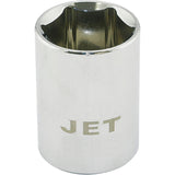 Chrome Socket, 21 mm, 3/8" Drive, 6 Points