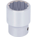 Chrome Socket, 24 mm, 3/4" Drive, 12 Points