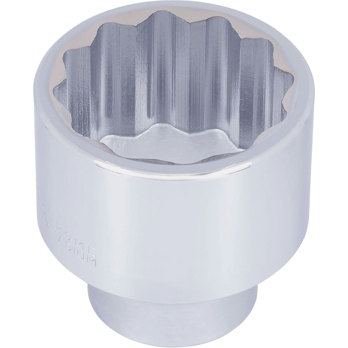 Chrome Socket, 3-1/8", 1" Drive, 12 Points