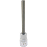 Long Socket, Hex, 6 mm x 2" L, 3/8" Drive