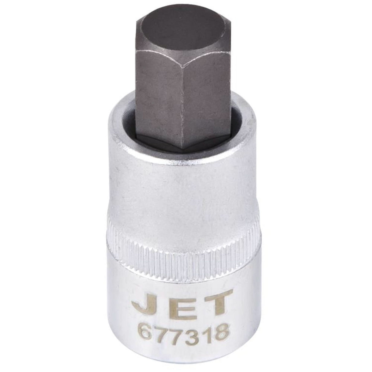 Bit Socket, Hex, 1/2" x 2" L, 1/2" Drive