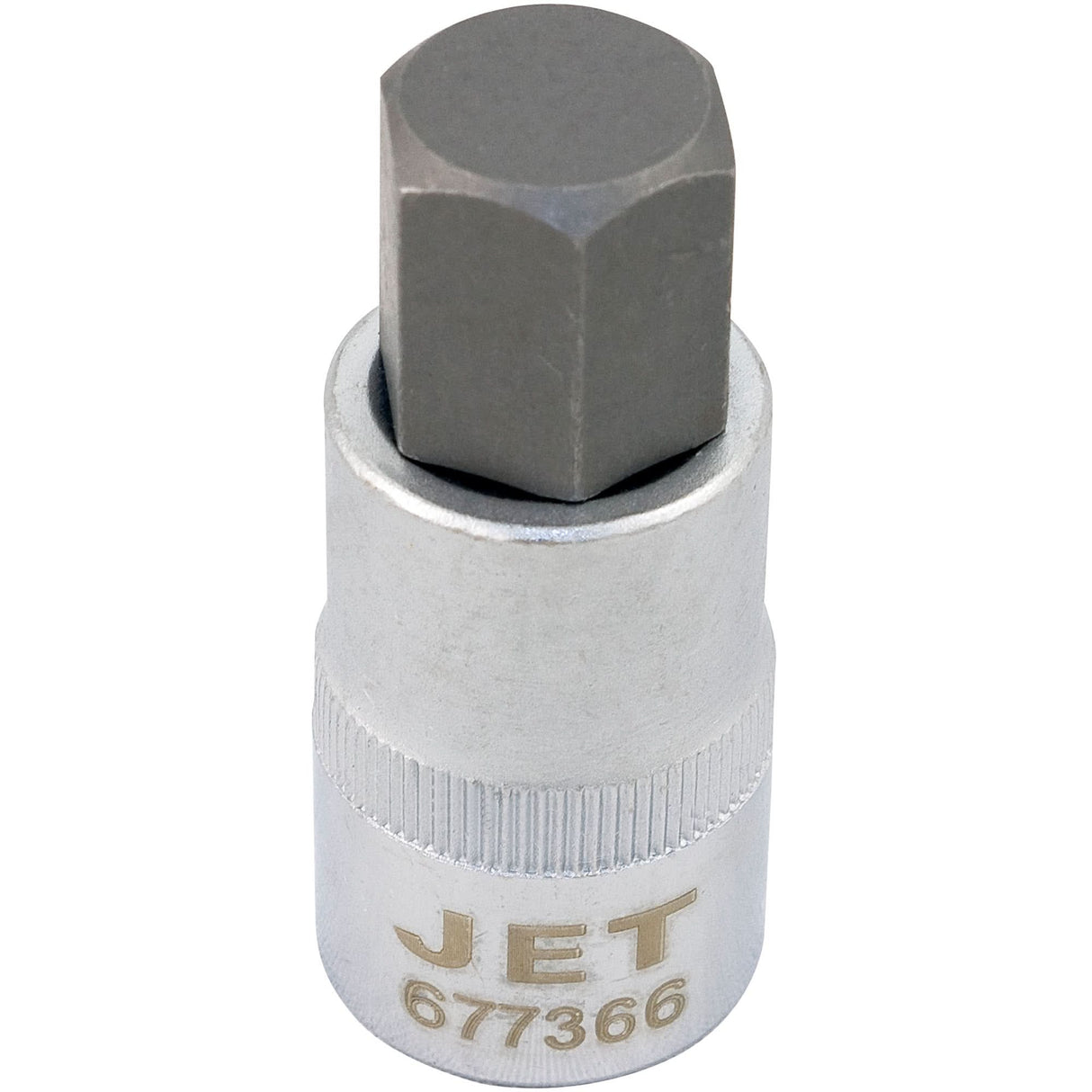 Bit Socket, Hex, 16 mm x 2" L, 1/2" Drive