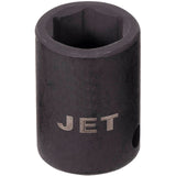 Socket, Impact, 19 mm, 3/8" Drive, 6 Points