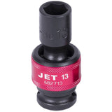 Universal Socket, Impact, 15 mm, 1/2" Drive, 6 Points