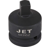 Female x Male Adapter, 3/4" Drive, 1/2" Socket, Ball