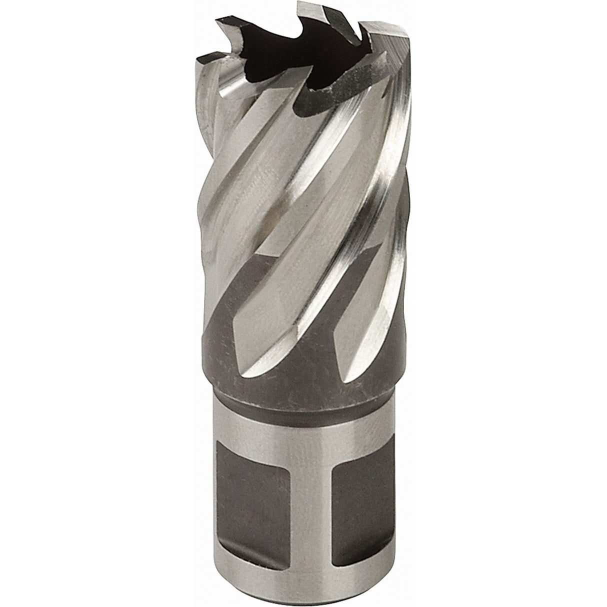 Annular Cutter, 2-1/4" Diameter, High Speed Steel, 2" Depth of Cut, 3/4" Shank
