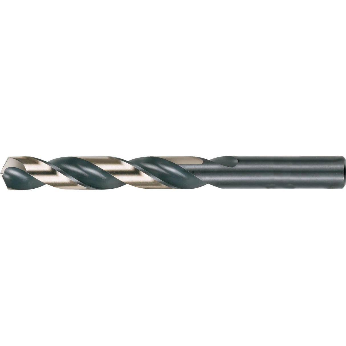 Split Point Jobber Length Drill Bits, High Speed Steel, V, 5" L, 3-5/8" Flute, 135° Point Angle
