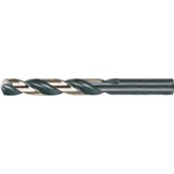 Split Point Jobber Length Drill Bits, High Speed Steel, V, 5" L, 3-5/8" Flute, 135° Point Angle