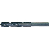 1/2" Reduced Shank Drill Bit, 1-1/16", High Speed Steel, 3-1/8" Flute, 118° Point