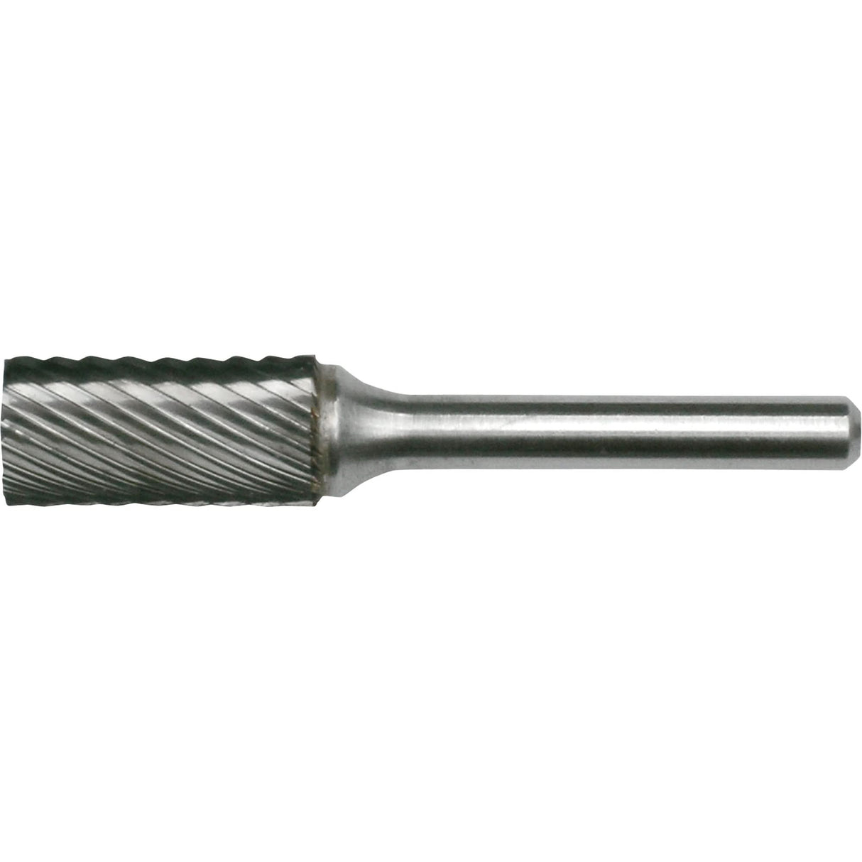 Solid Carbide Burrs - Cylinder Shape with No End Cut, SA-43, 1/8" Dia., 1/8" Shank
