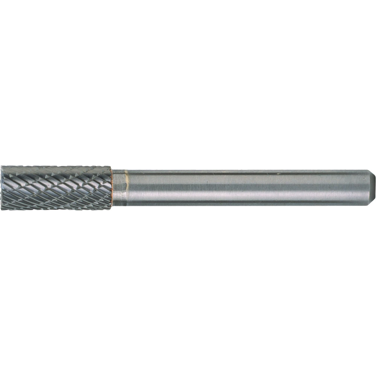 Solid Carbide Burrs - Cylinder Shape with End Cut, SB-6, 5/8" Dia., 1/4" Shank, 1" Depth of Cut