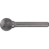 Solid Carbide Burrs - Ball Shape, 1/8" Dia., 1/8" Shank