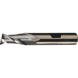 Single End Center Cutting Square End Finishers , 1/8" Dia., 2 Flutes, Cobalt