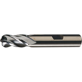 Centre Cutting Ball Nose Single End Finishers, 1/4" Dia., 4 Flutes, High Speed Steel
