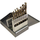Drill Sets, 15 Pieces, Cobalt