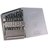Drill Sets, 21 Pieces, High Speed Steel