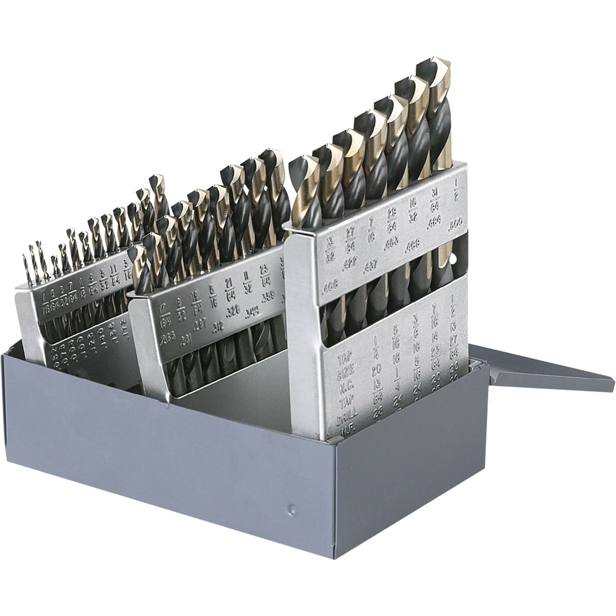 Drill Sets, 60 Pieces, High Speed Steel