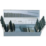 Drill Sets, 115 Pieces, High Speed Steel