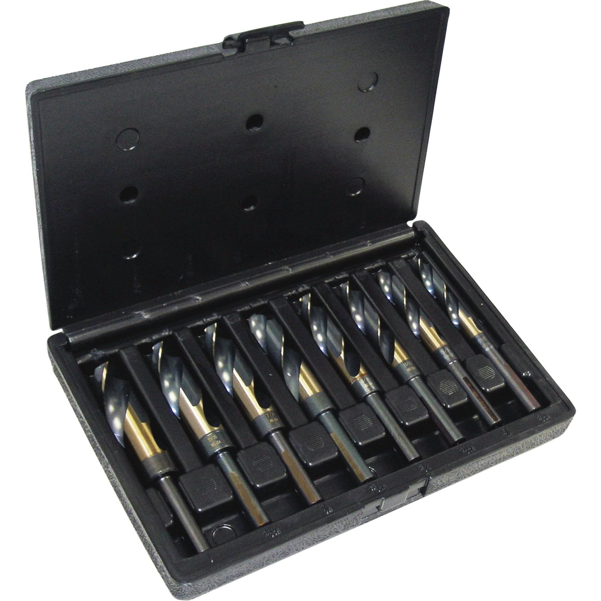 Drill Sets, 8 Pieces, High Speed Steel