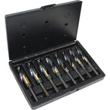 Drill Sets, 8 Pieces, High Speed Steel