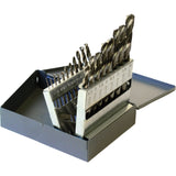 Drill Sets, 19 Pieces, High Speed Steel
