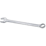 Long Pattern Fully Polished Combination Wrench, 9/16", Chrome Finish